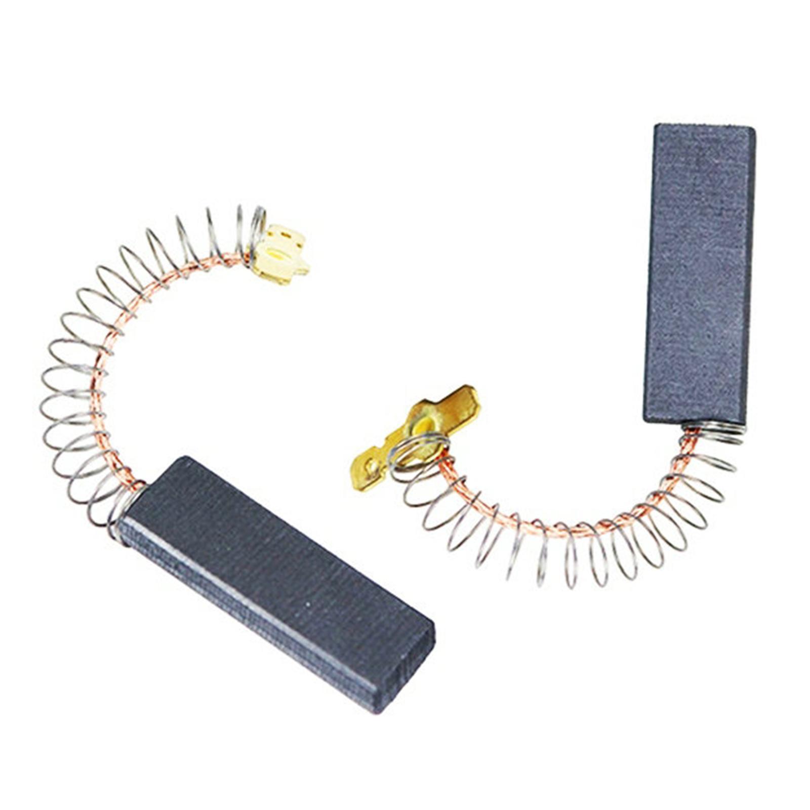 2x Generic Electric motors carbon Brush Reusable Electric Motors Carbon Brush