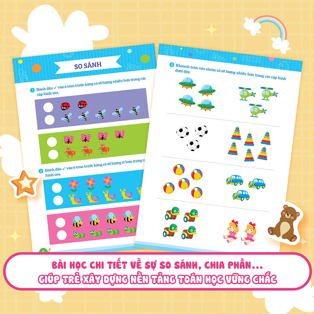 Học Toán Montessori 4 ( Phát triển trí tuệ 4+)