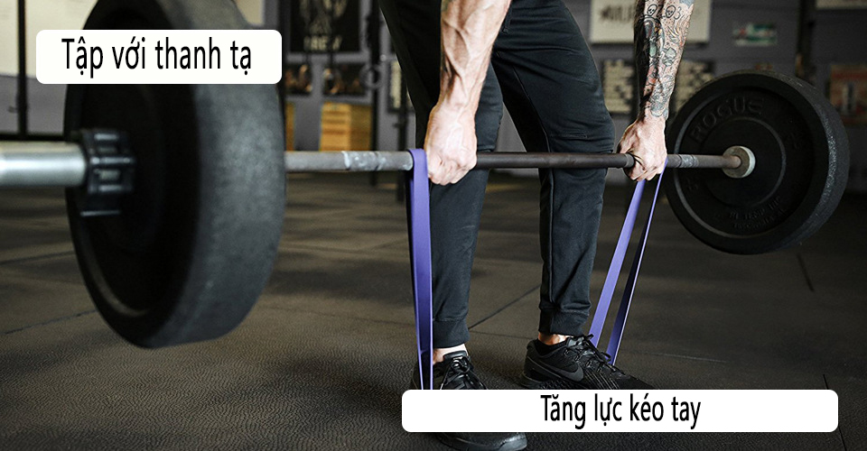 Dây kháng lực tập gym cao su tự nhiên, mức lực kéo phân theo từng màu, tiện lợi mang theo bất cứ đâu, Dây kháng lực Power Band đa năng, hỗ trợ luyện tập thể dục, tiện lợi tại nhà, văn phòng - Chính hãng dododios