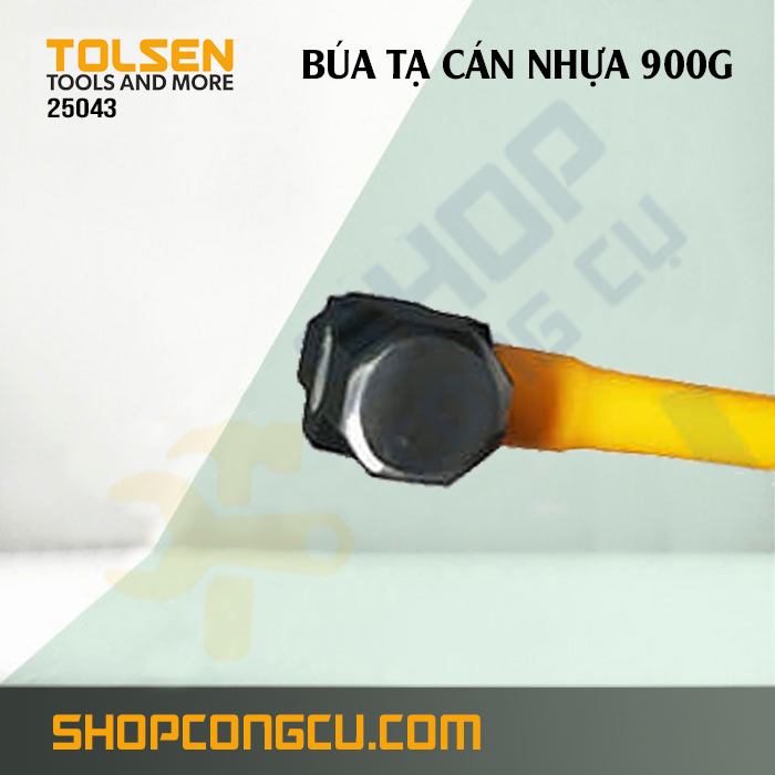 Búa tạ cán nhựa 900g Tolsen 25043