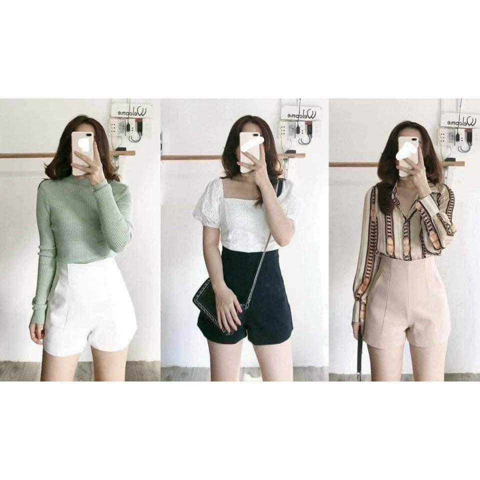 Quần Short Nữ Chất Tuyết Mưa Thấm Hút Tốt Thoáng mát King168 , Quần Sọt Chất Tuyết Mưa Nữ NT61