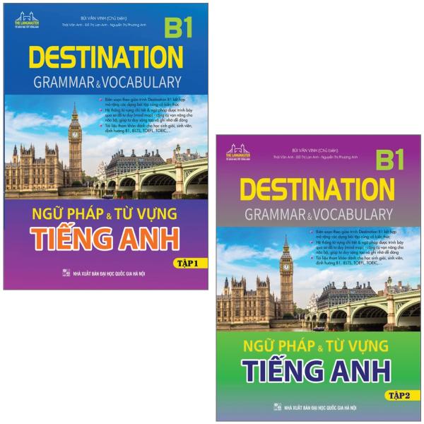 Combo Sách Destination B1 – Ngữ Pháp Và Từ Vựng Tiếng Anh Bộ 2 Cuốn