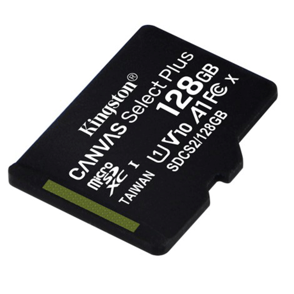 Thẻ nhớ 128GB MicroSDXC Kingston Canvas Select SDCS2/128GB- Hàng chính hãng