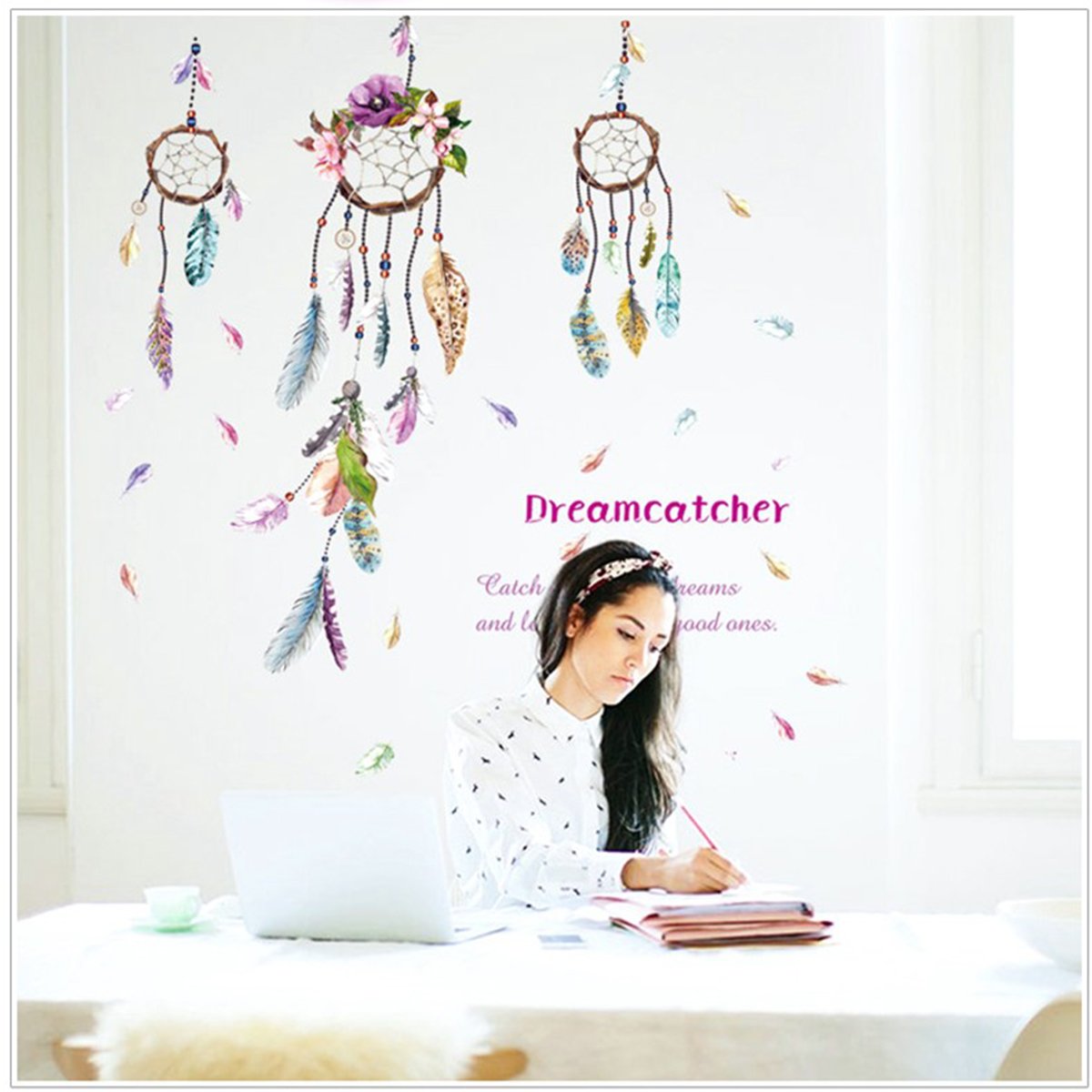 Decal dán tường Dreamcatcher - HP18