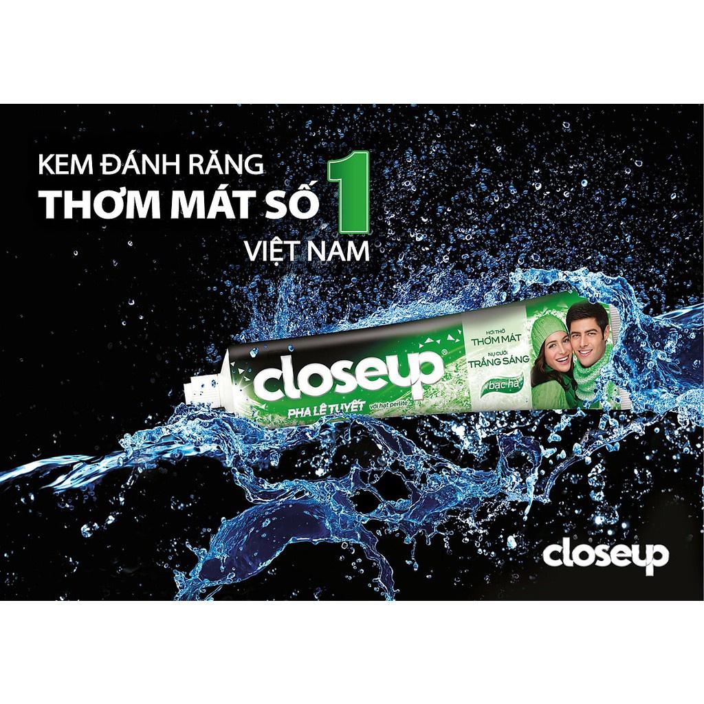 Kem đánh răng Close up Hương Bạc hà 180g