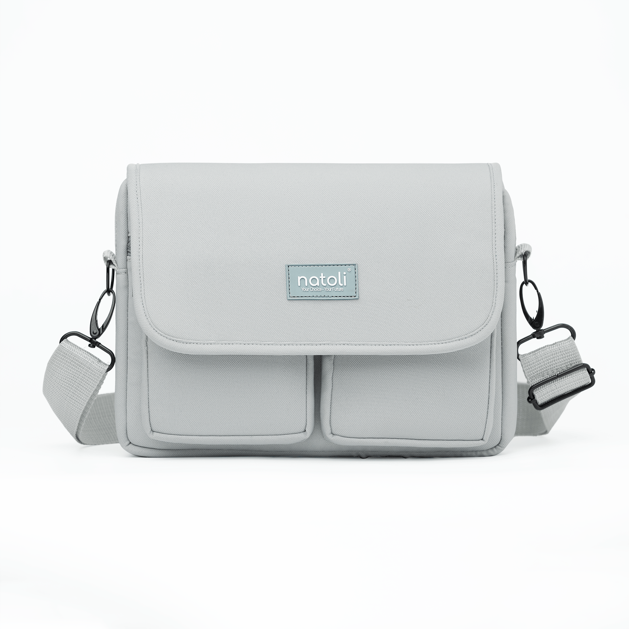 Túi đeo chéo nam nữ Thương hiệu NATOLI nhiều ngăn đi chơi đi học cao cấp BST Energetic CrossBag T12