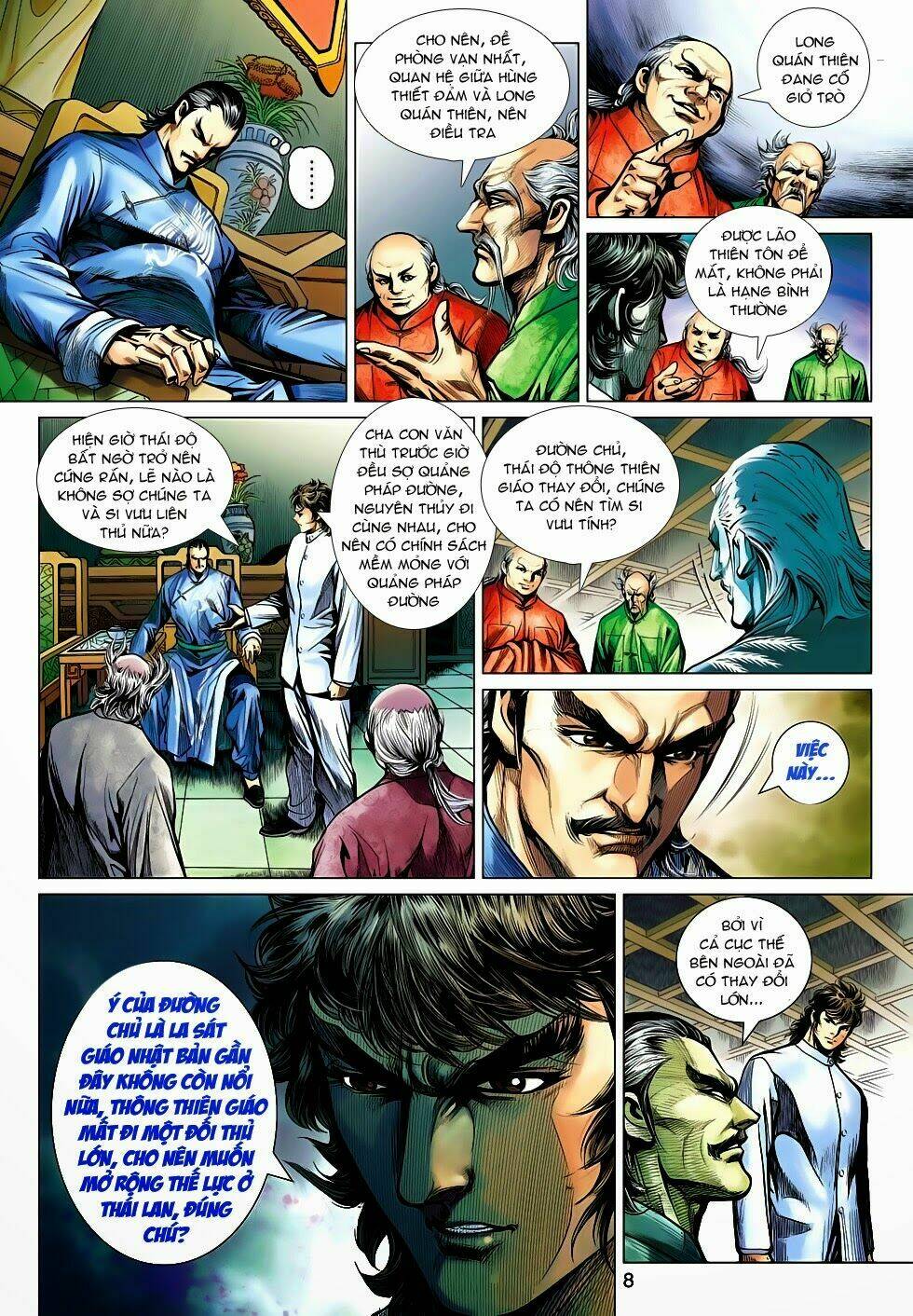 tân tác long hổ môn chapter 497 9