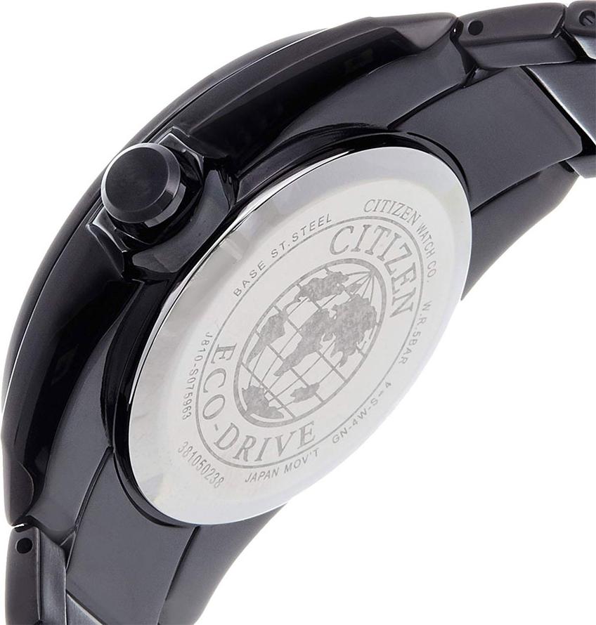 Đồng Hồ Nam Citizen Dây Thép Không Gỉ BU4005-56H - Mặt Đen