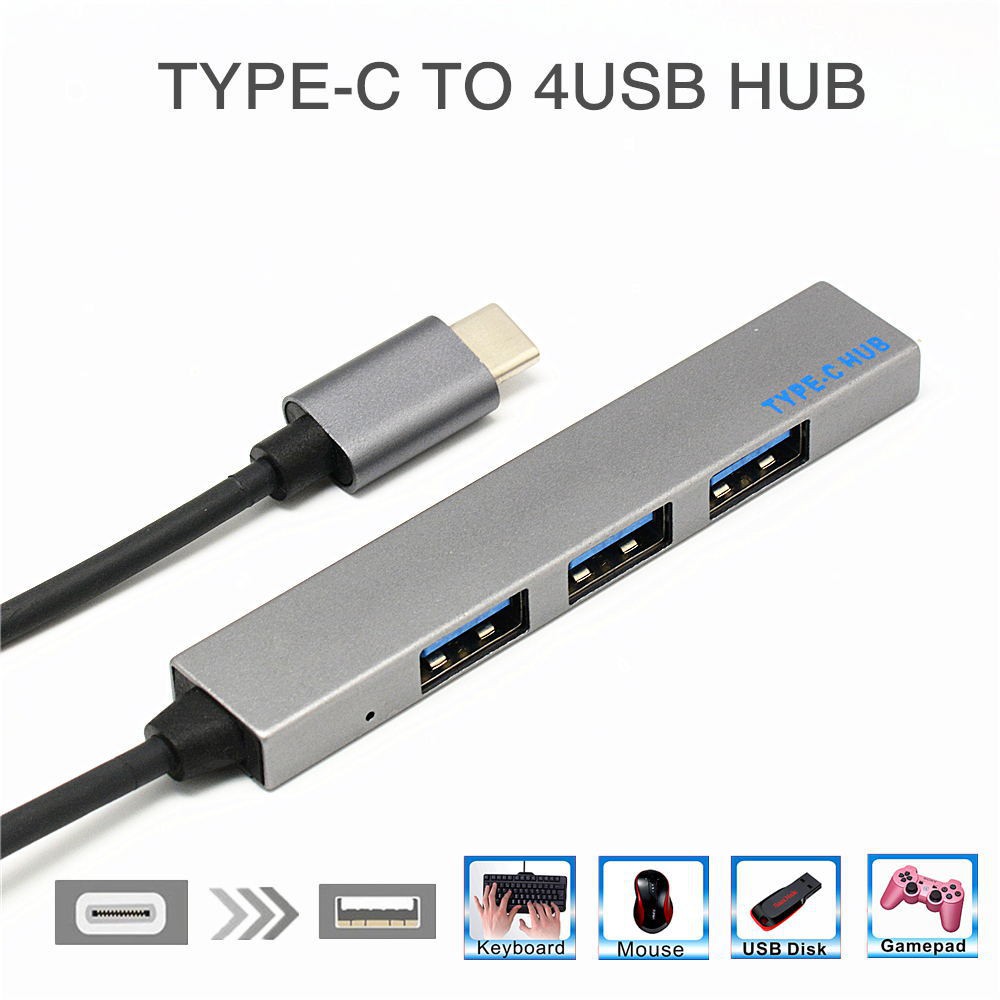 Hub chuyển USB Type-C sang USB 3.0 tốc độ cao 5Gbps