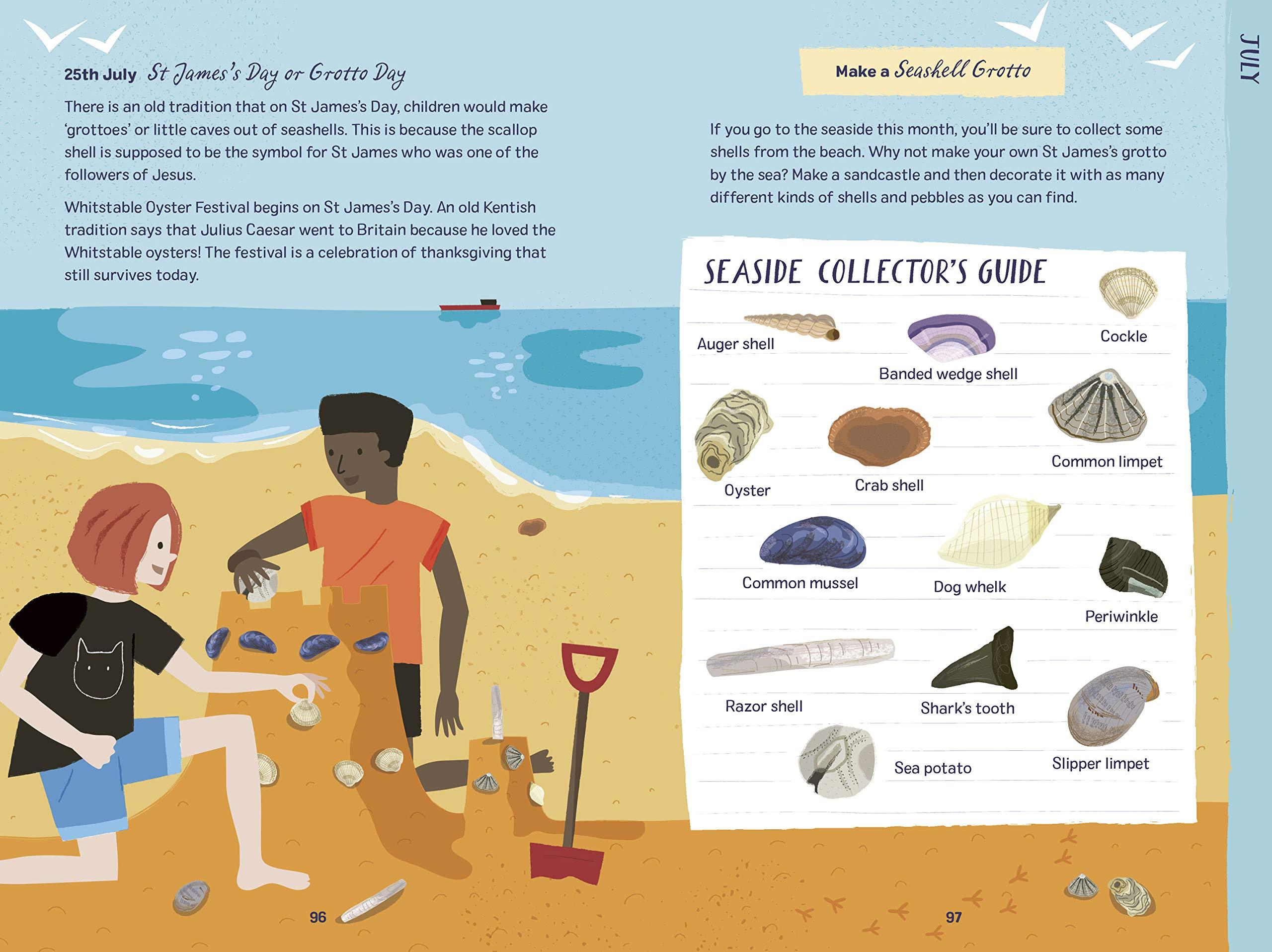 Sách ngoại văn: National Trust: 2021 Nature Month-By-Month: A Children's Almanac