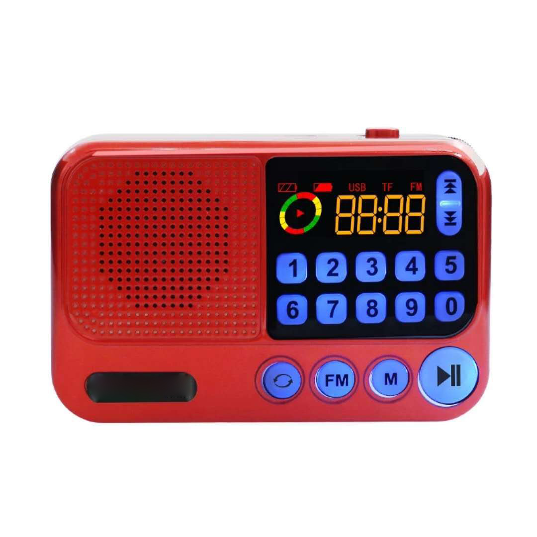 Loa nghe nhạc mini kiêm đài radio S99 hỗ trợ thẻ nhớ, usb, jack 3.5