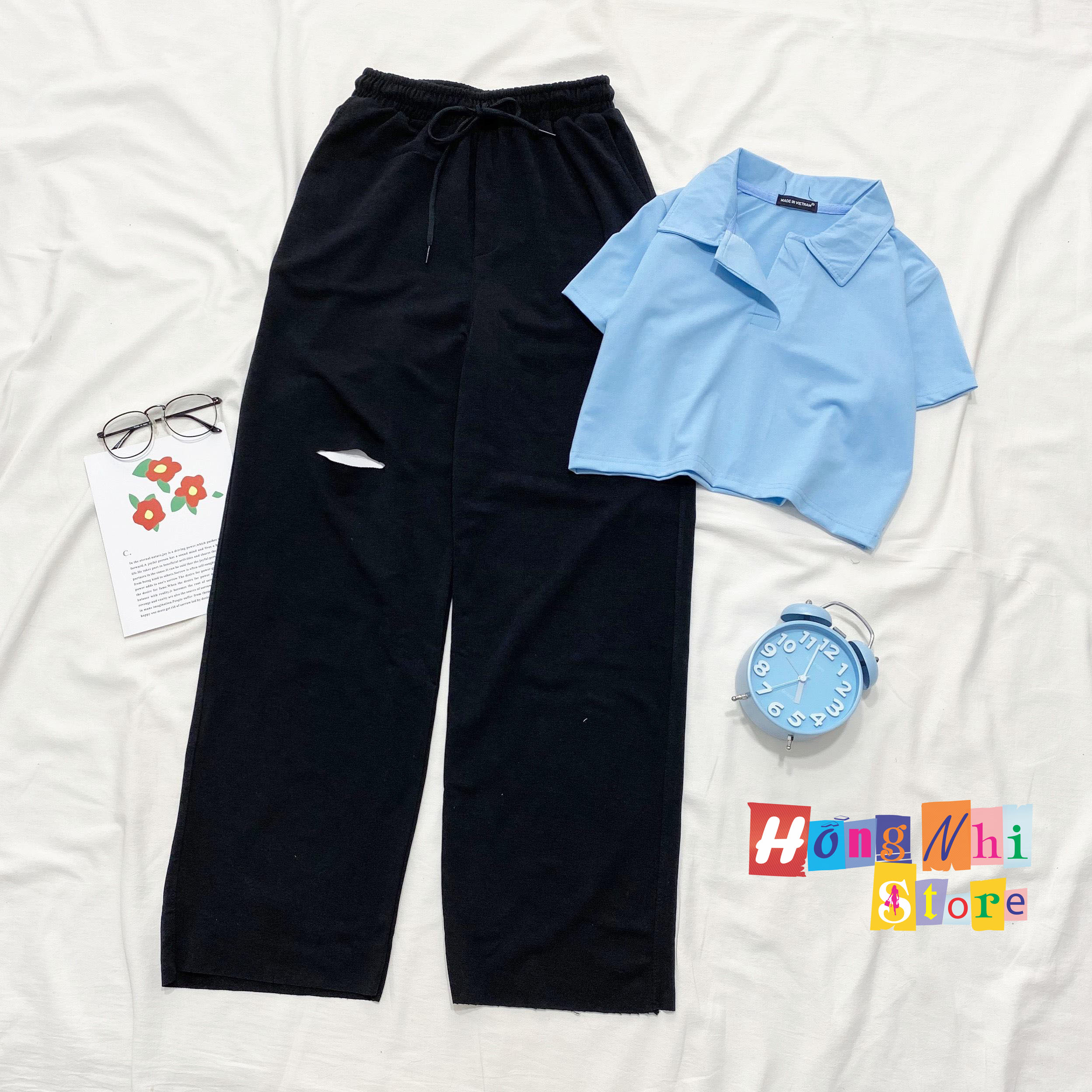 Áo Croptop Polo Ulzzang Dáng Ôm Tay Ngắn - MM