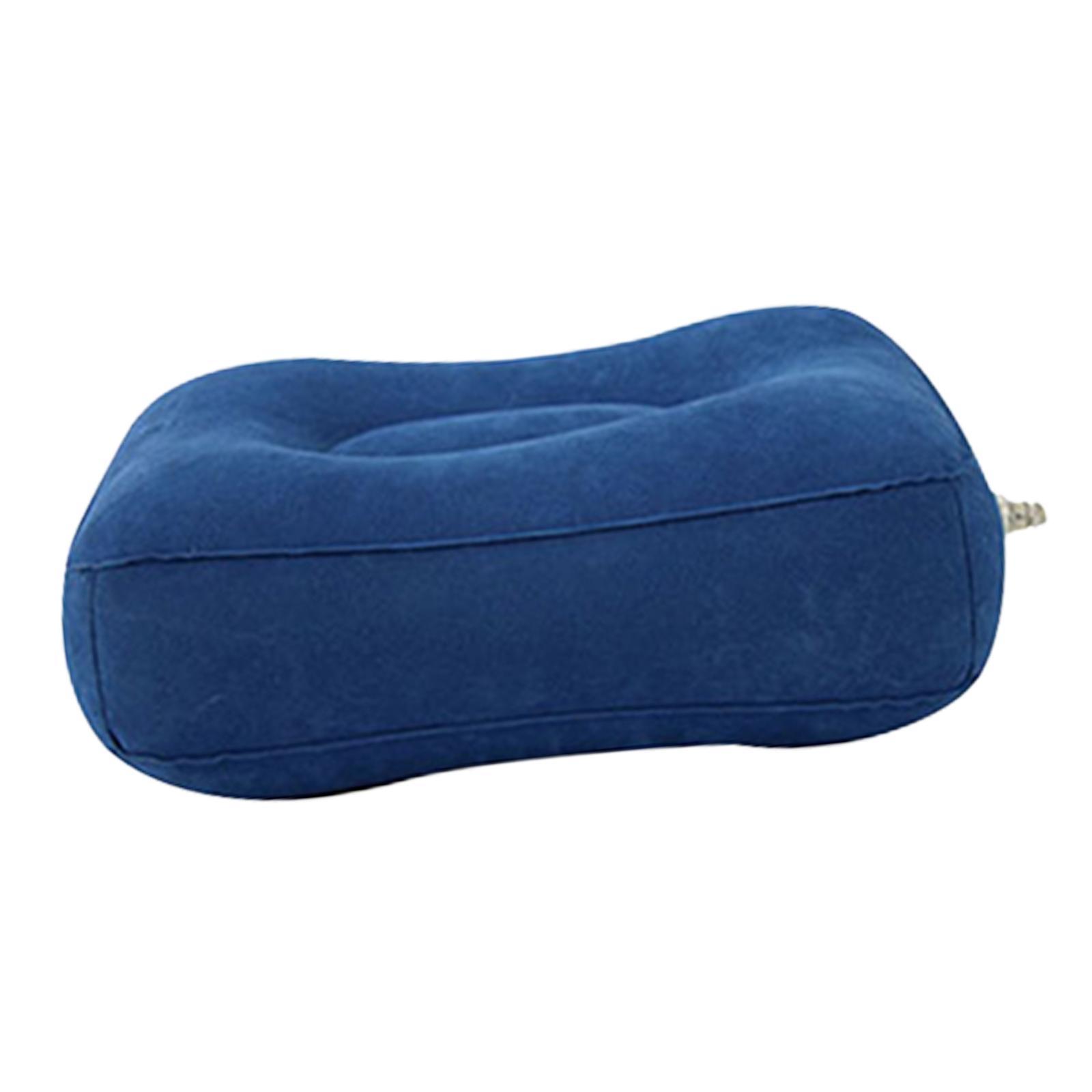 Foot Rest Pillow, PVC Inflatable Foot Rest Mat , Travel Foot Rest Pillow for Office, Home, Travel, Car, Airplane