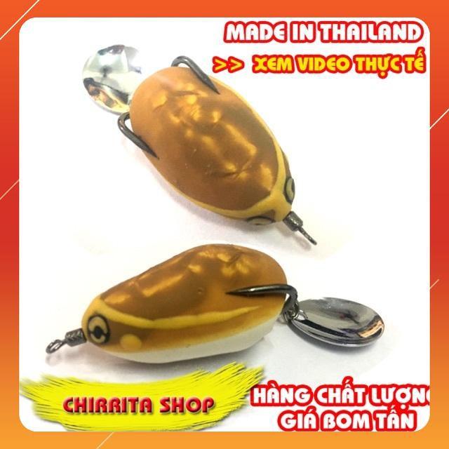 Frog Toon Thái Lan Mồi giả nhái mồi câu rule câu cá lóc