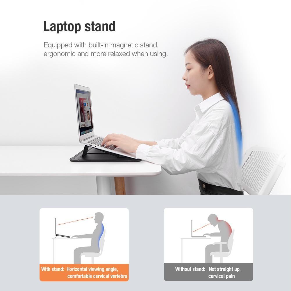 Túi đựng laptop Nillkin giúp tản nhiệt chống trầy kích thước 14 / 16.1 inch