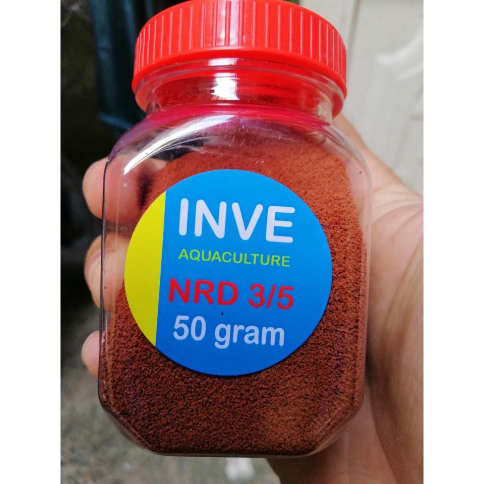 Cám Thái INVE NRD 2/3, 3/5 và 5/8 trọng lượng 1 hộp 50 gram được chiết từ gói lớn, VUI LÒNG XEM CHI TIẾT PHẦN MÔ TẢ
