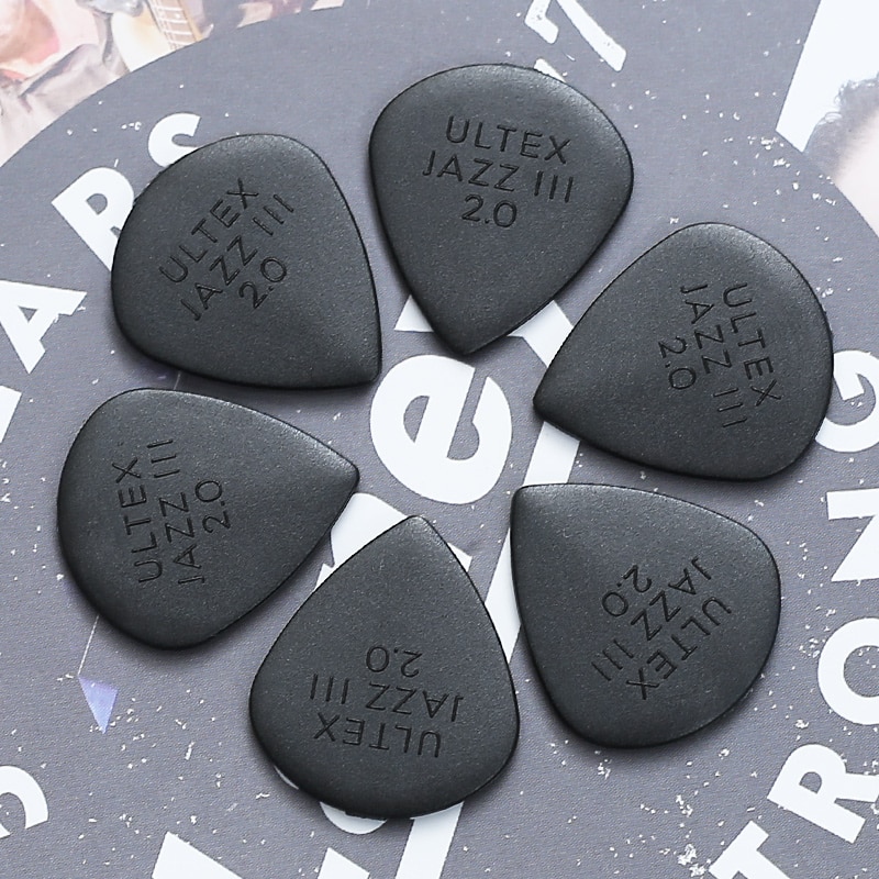 Pick-Phím gảy đàn guitar Jim Dunlop Ultex Jazz III - Hàng nhập Mỹ