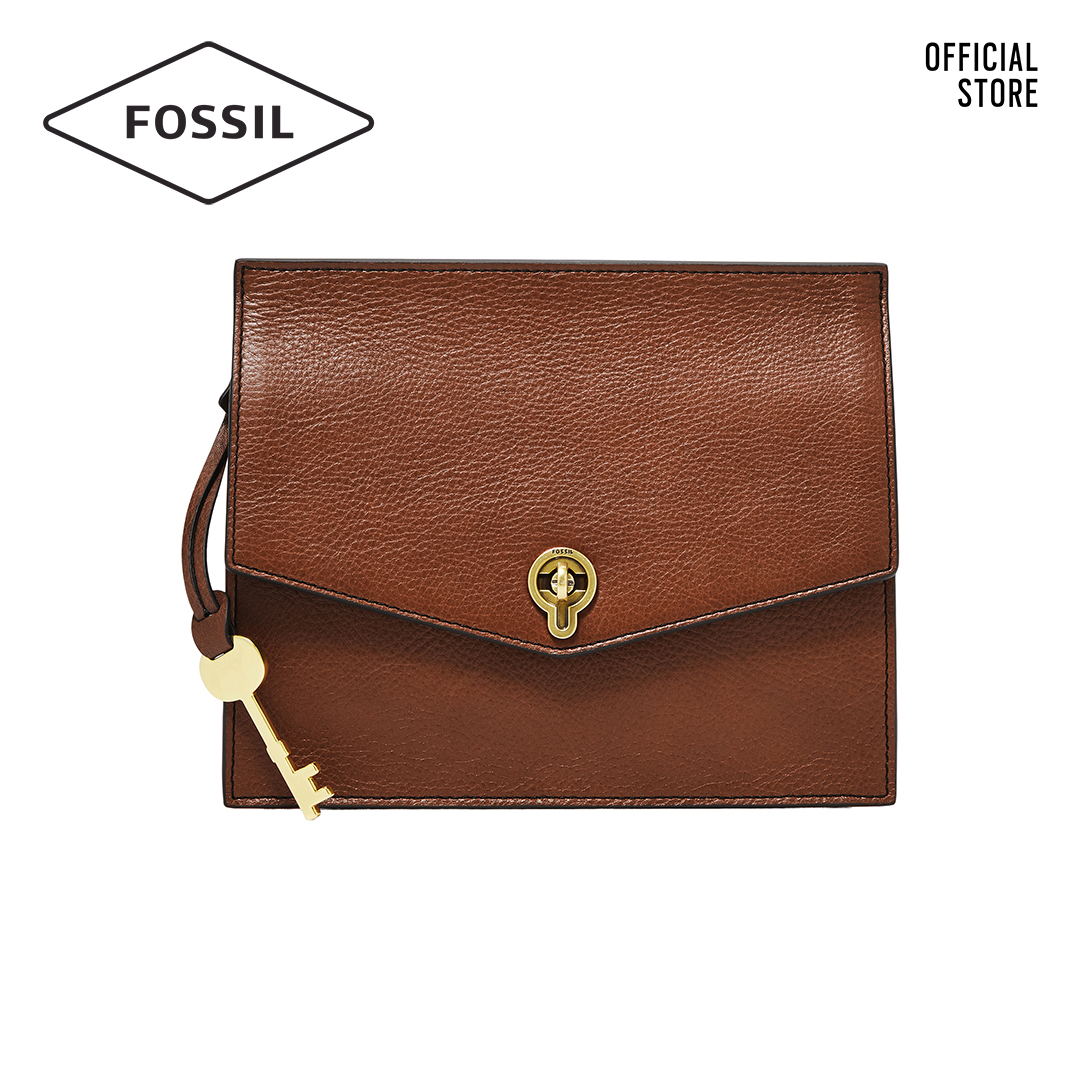 Túi đeo chéo nữ thời trang Fossil Stevie Small Crossbody ZB7882200 - màu nâu