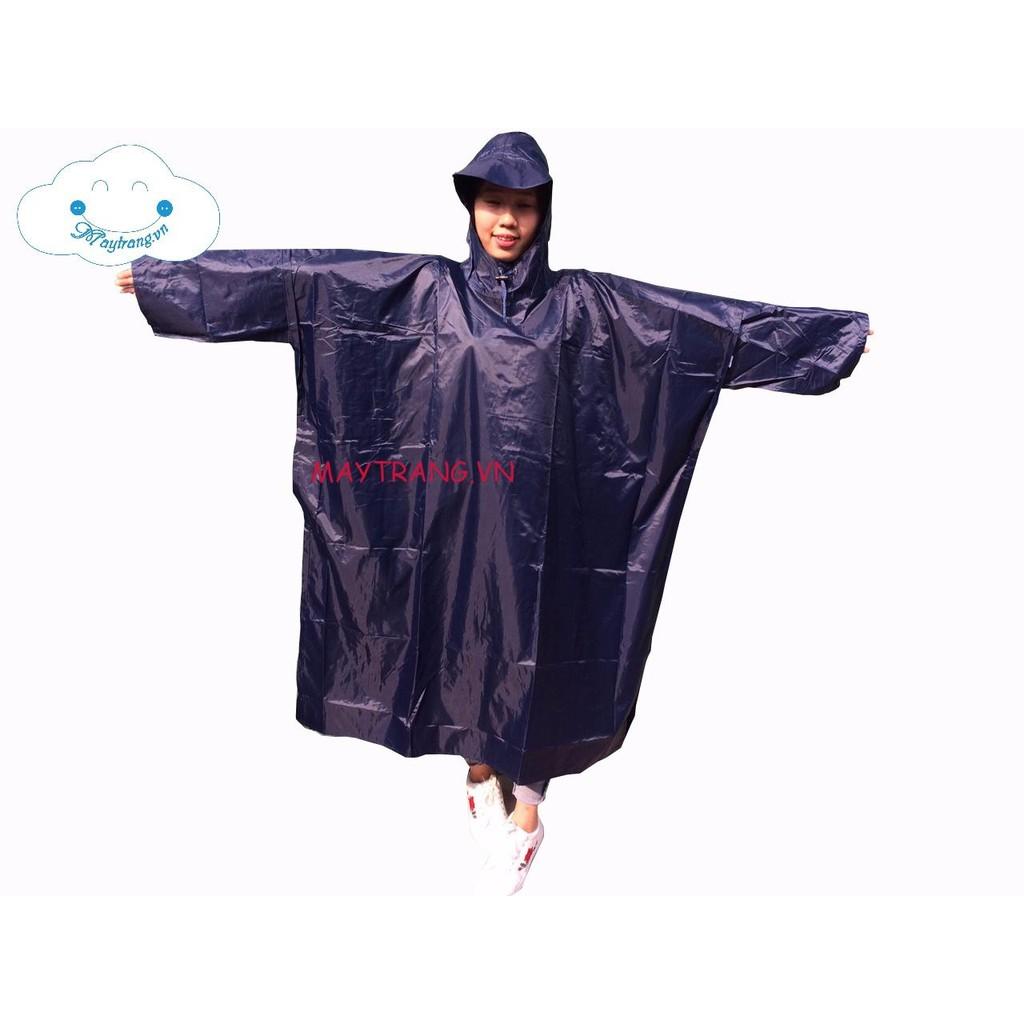 Áo Mưa Cánh Dơi Xanh Đen