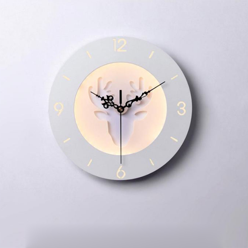 Đèn LED đồng hồ GT3000 hiện đại dùng cho trang trí nhà cửa, quán cafe...