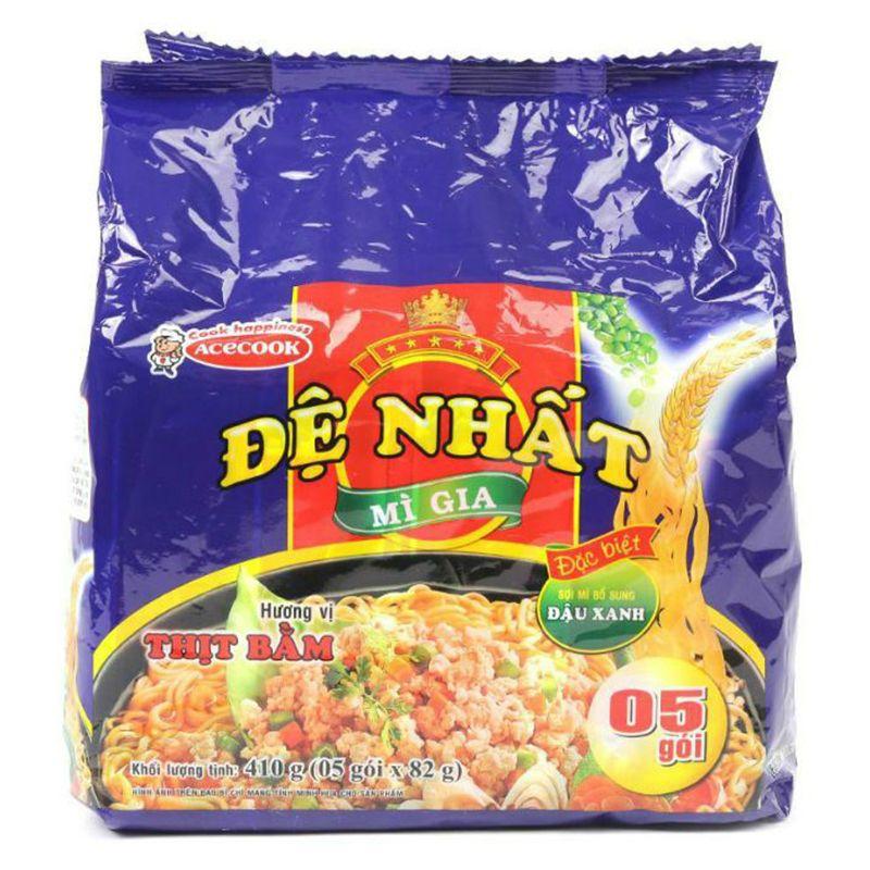 Lô 5 mì ĐỆ NHẤT 83g lô – 8934563165017