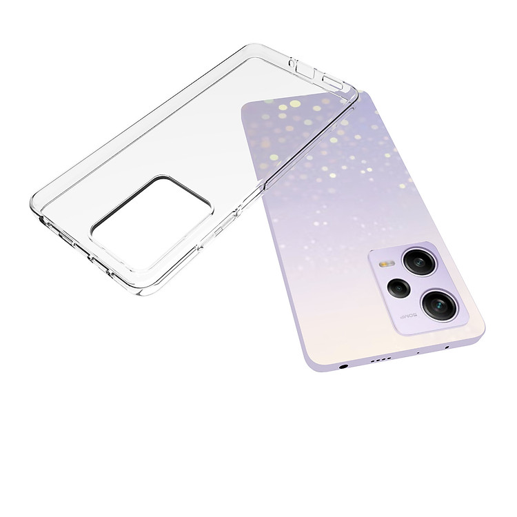 Ốp lưng dẻo Silicon trong suốt cho Xiaomi Redmi Note 12 Pro 5G hiệu Ultra thin - Hàng nhập khẩu