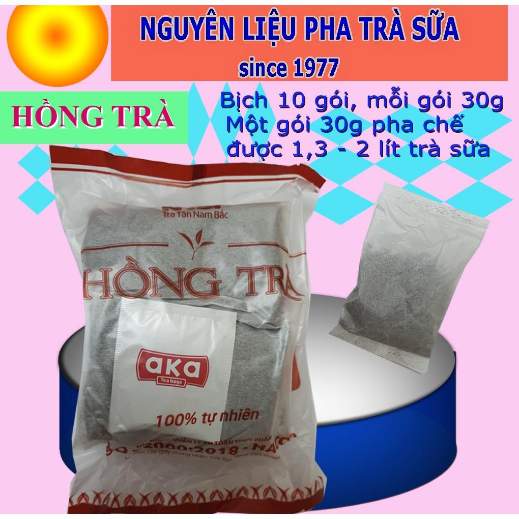 Hồng Trà NNST Tân Nam Bắc, Bịch 10 Gói, Mỗi Gói 30g - Thương Hiệu Từ Năm 1977