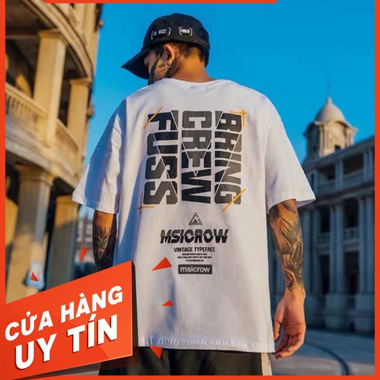 Áo thun tay lỡ Crow Streetwear