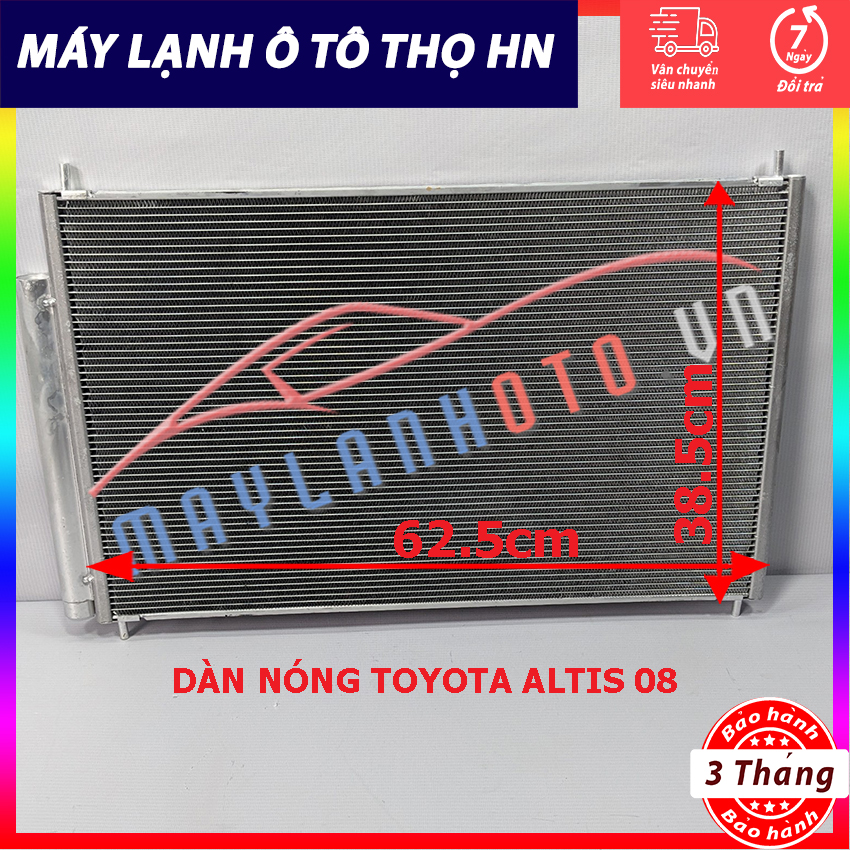 Dàn  nóng Toyota Altis 2008 Hàng xịn Thái Lan