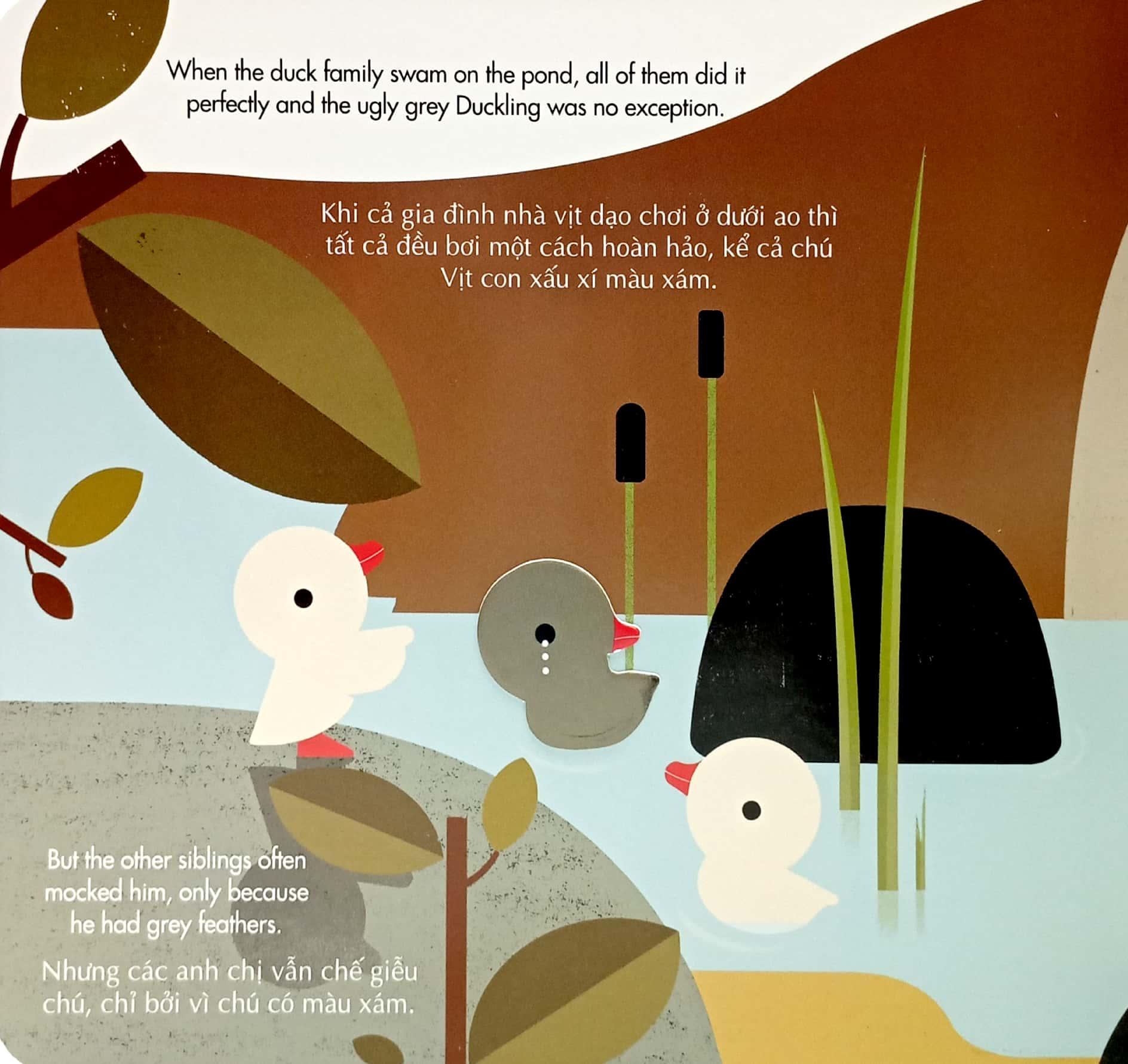 Truyện Cổ Tích Hình Nổi - Vịt Con Xấu Xí