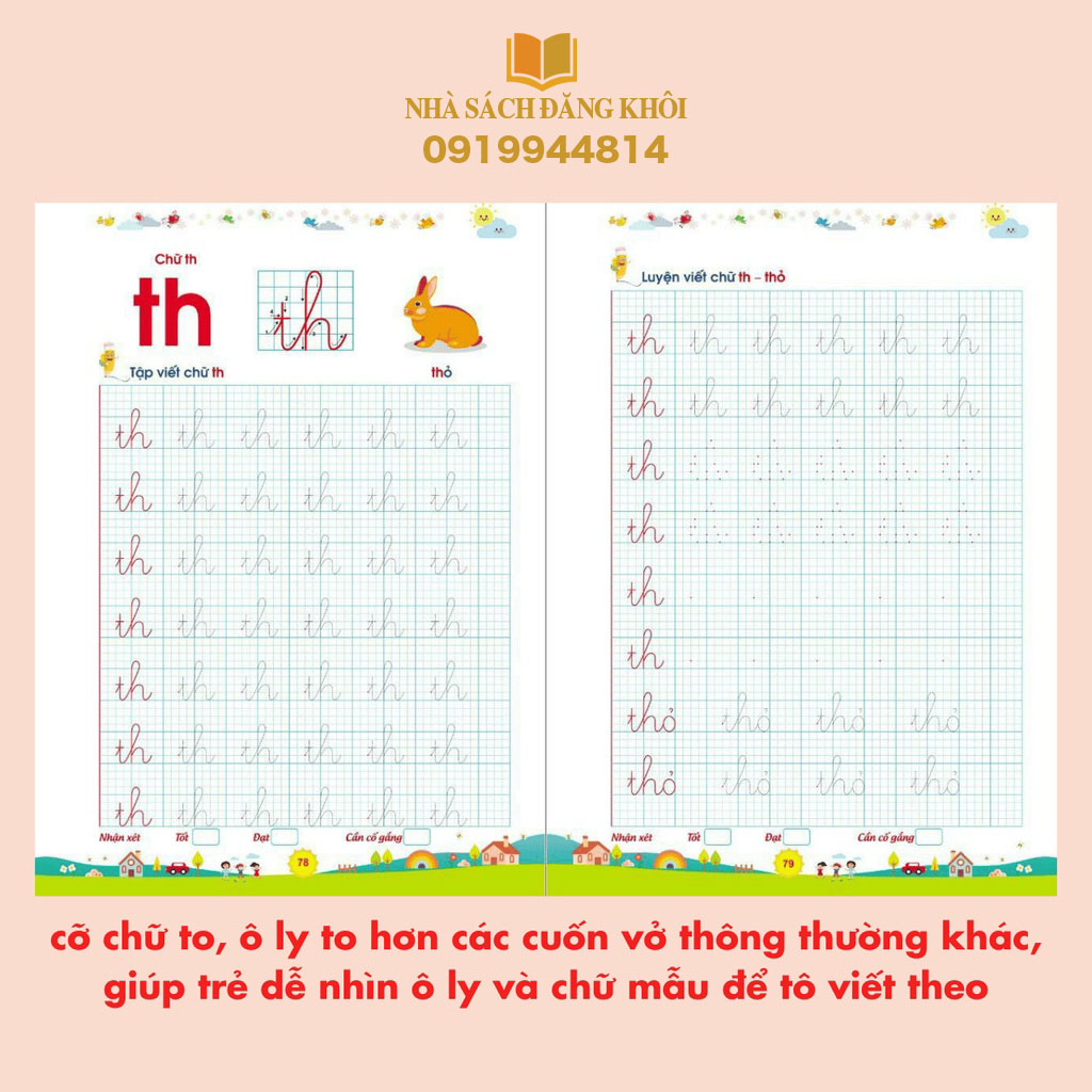 Sách - Bé Tập Tô, Tập Viết Chữ To Cho Bé Từ 4-6 Tuổi