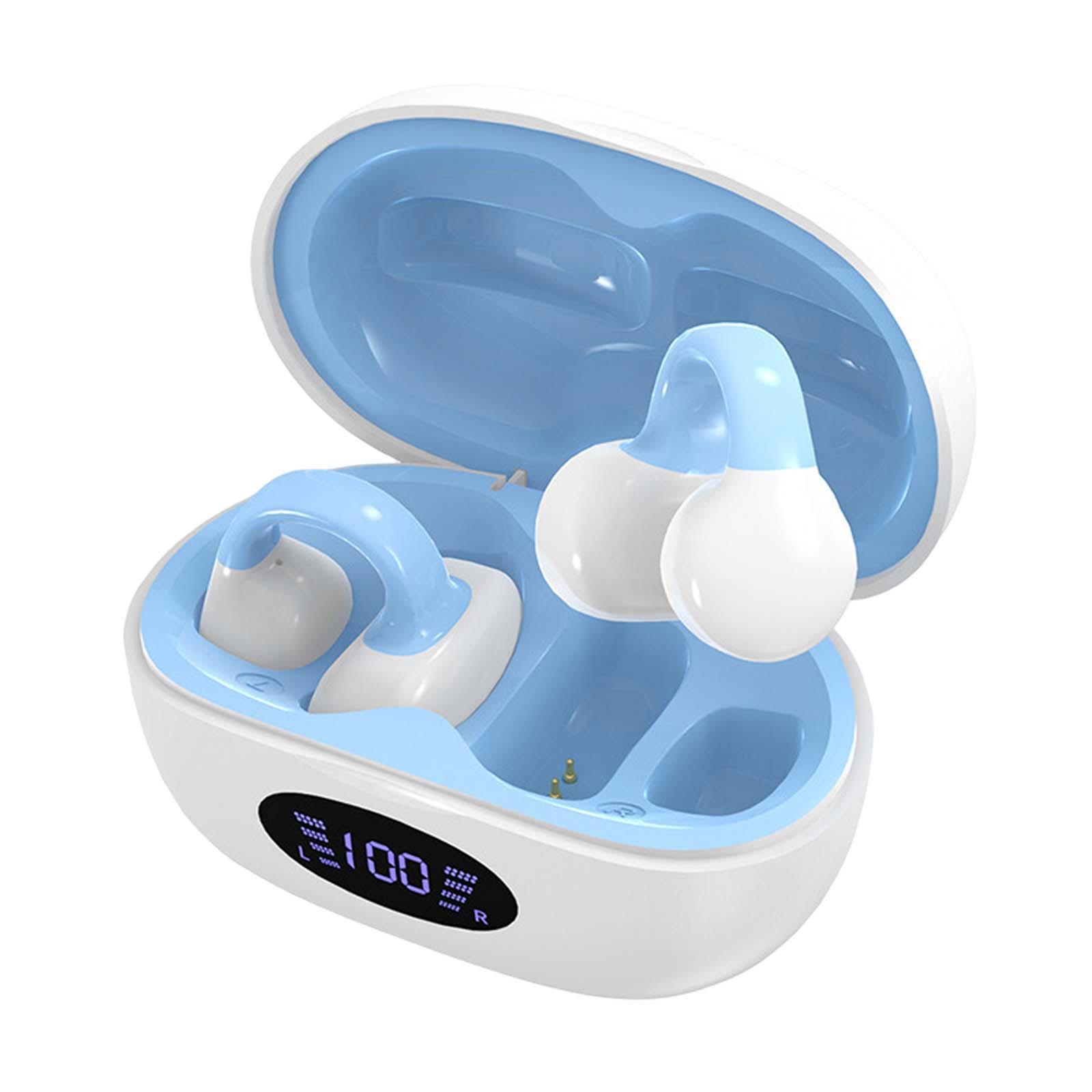 Wireless Clip on Headphones Open Ear Headphones for Music Outdoor