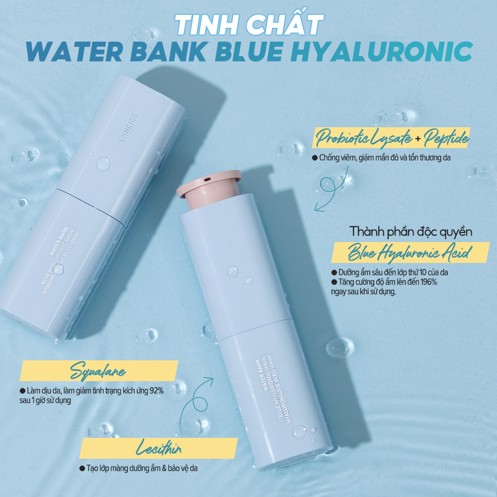 Tinh Chất Dưỡng Ẩm Laneige Water Bank Blue HA Serum 50 ml