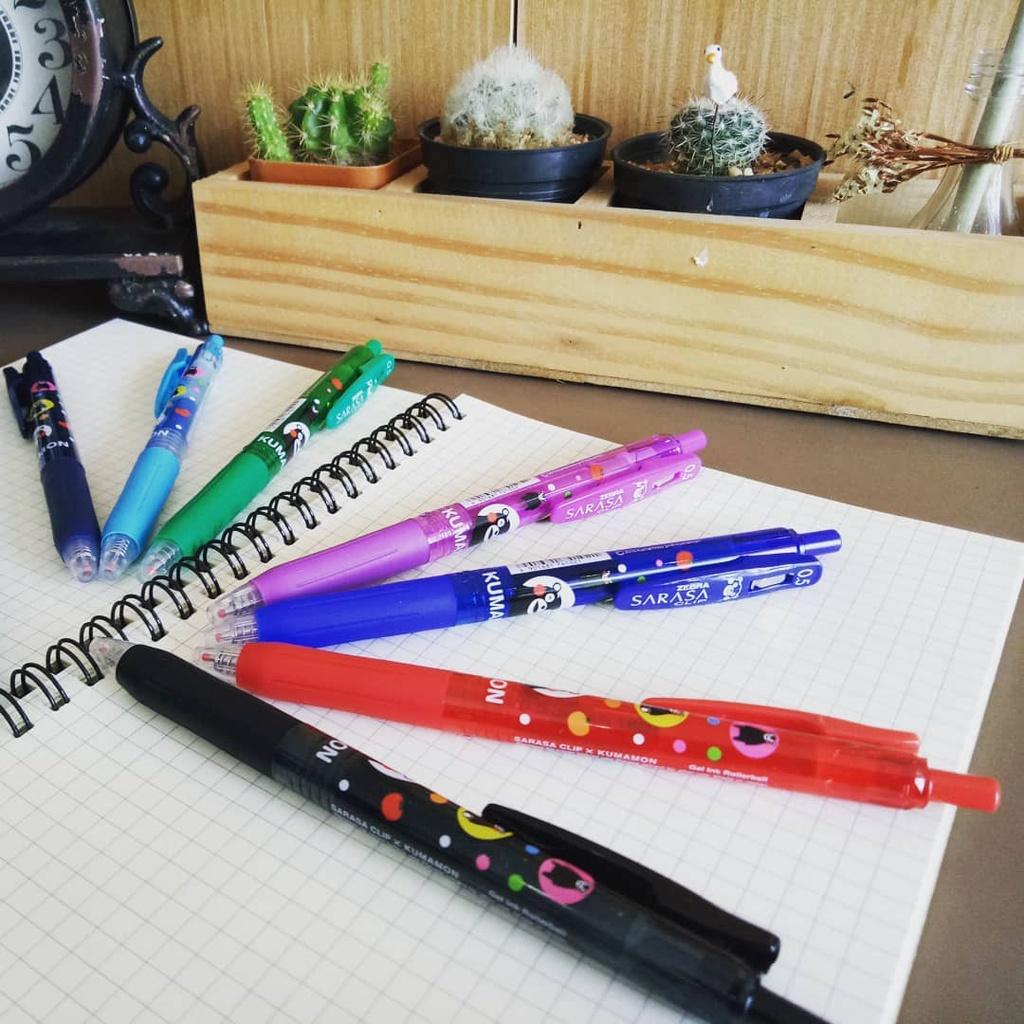 Viết Gel Zebra Sarasa Clip Kumamon - Nhật Bản