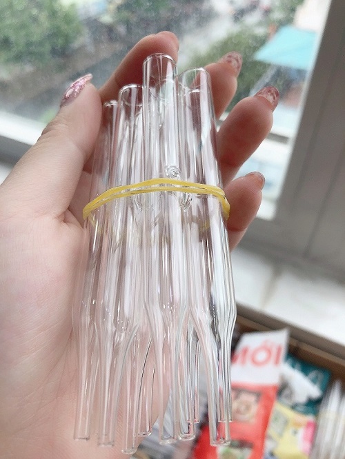 Ống Hút Mụn Thủy Tinh Máy 5 in 1 Dùng Trong Spa