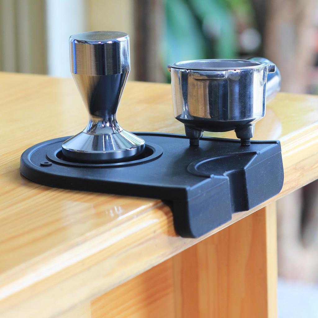 Miếng lót thảm Silicon để dụng cụ nén cà phê Espresso | Tamping Mat Espresso