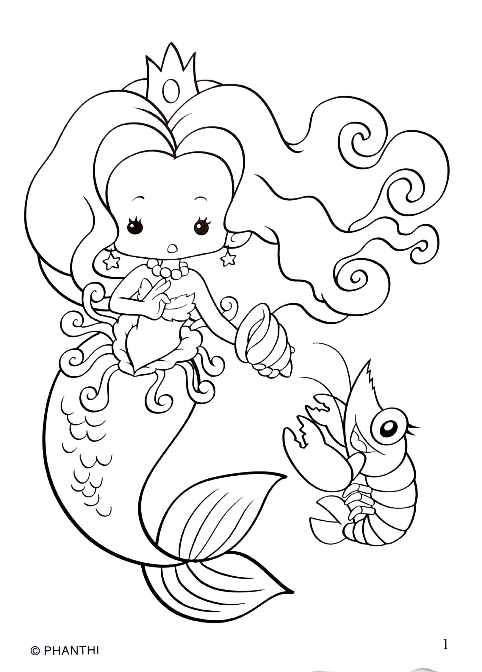 Tô Màu Nàng Tiên Cá - Tập 1