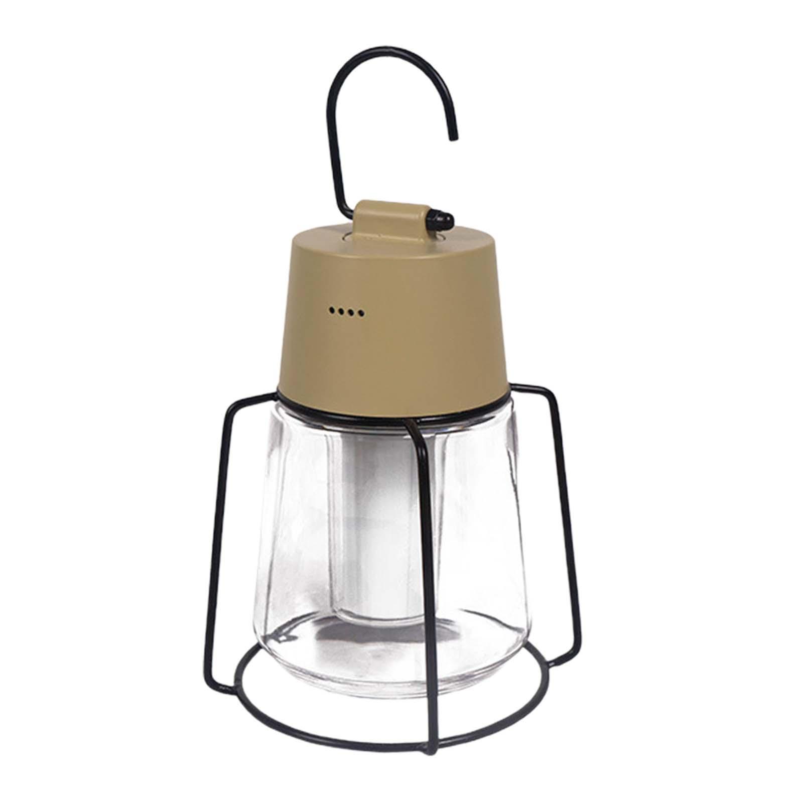 Camping Lantern Ambient Light USB Camp Lantern Hanging Portable Outdoor Light Lamp Camping Lamp Tent Lamp for BBQ Hiking Backpacking Fishing