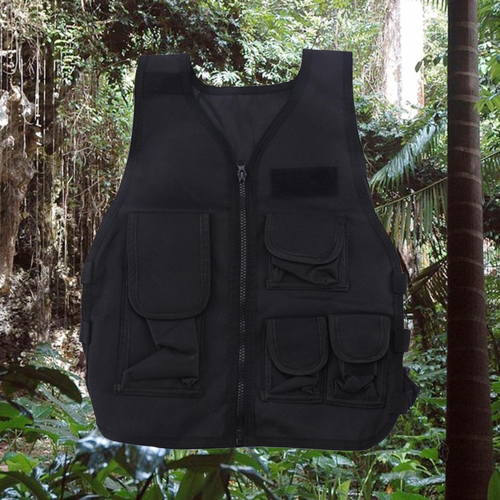 Tactical Vest Camping Children Waistcoat Combat Training Gaming Clothing