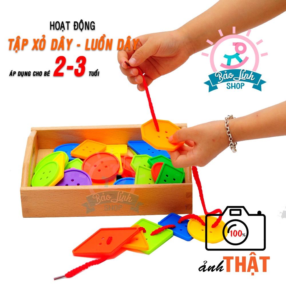 Cúc nhựa LOẠI TO đồ chơi cho bé tập thả xu, phân loại màu, tập xỏ dây, xếp hình phát triển tư duy, sáng tạo