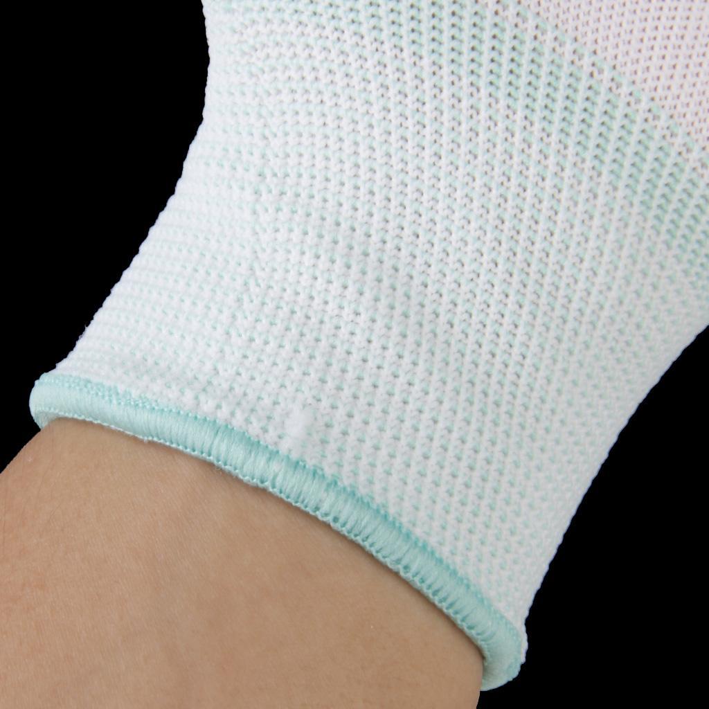 1 Pair Nylon Quilting Gloves for Machine Quilting Sewing Work Gloves Size M