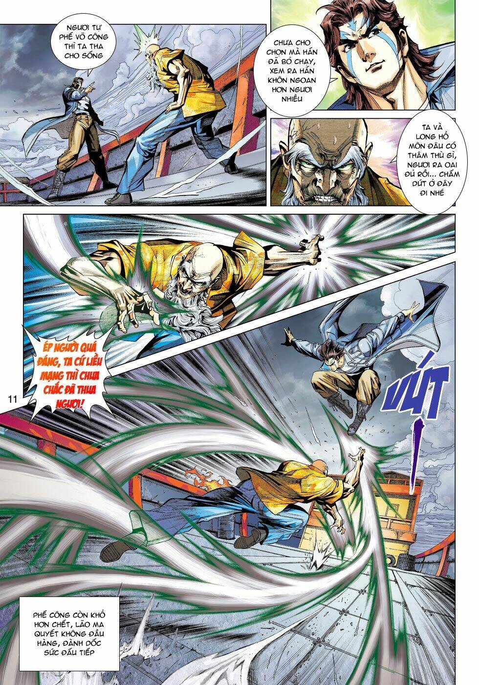 tân tác long hổ môn chapter 445 11