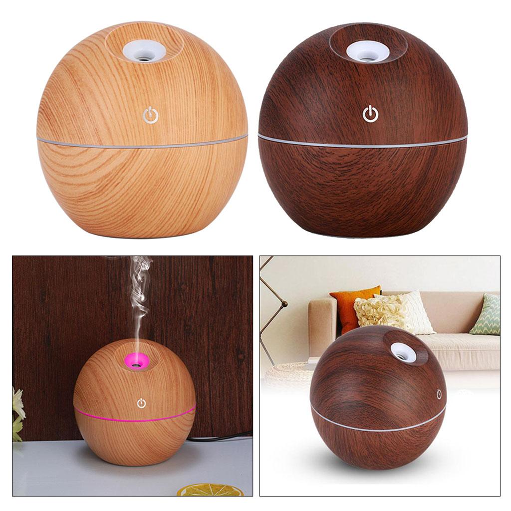 130ml Wood USB Powered Mini Humidifier for Wooden