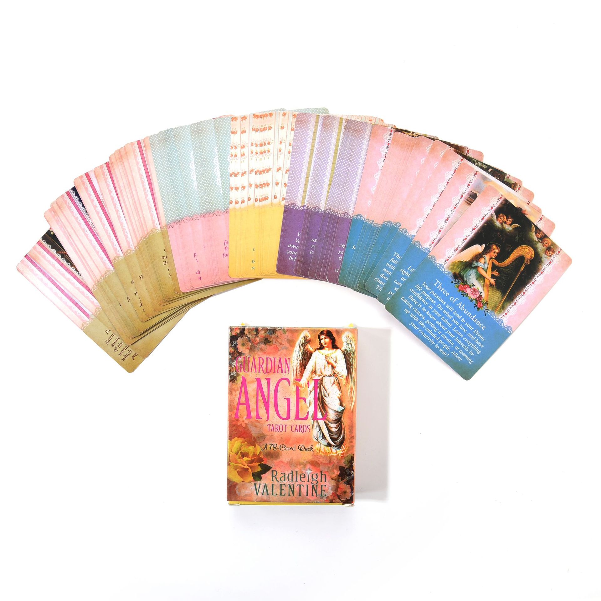 Bộ Bài Bói  Guardian Angel Tarot Cards: A 78-Card Deck Cao Cấp