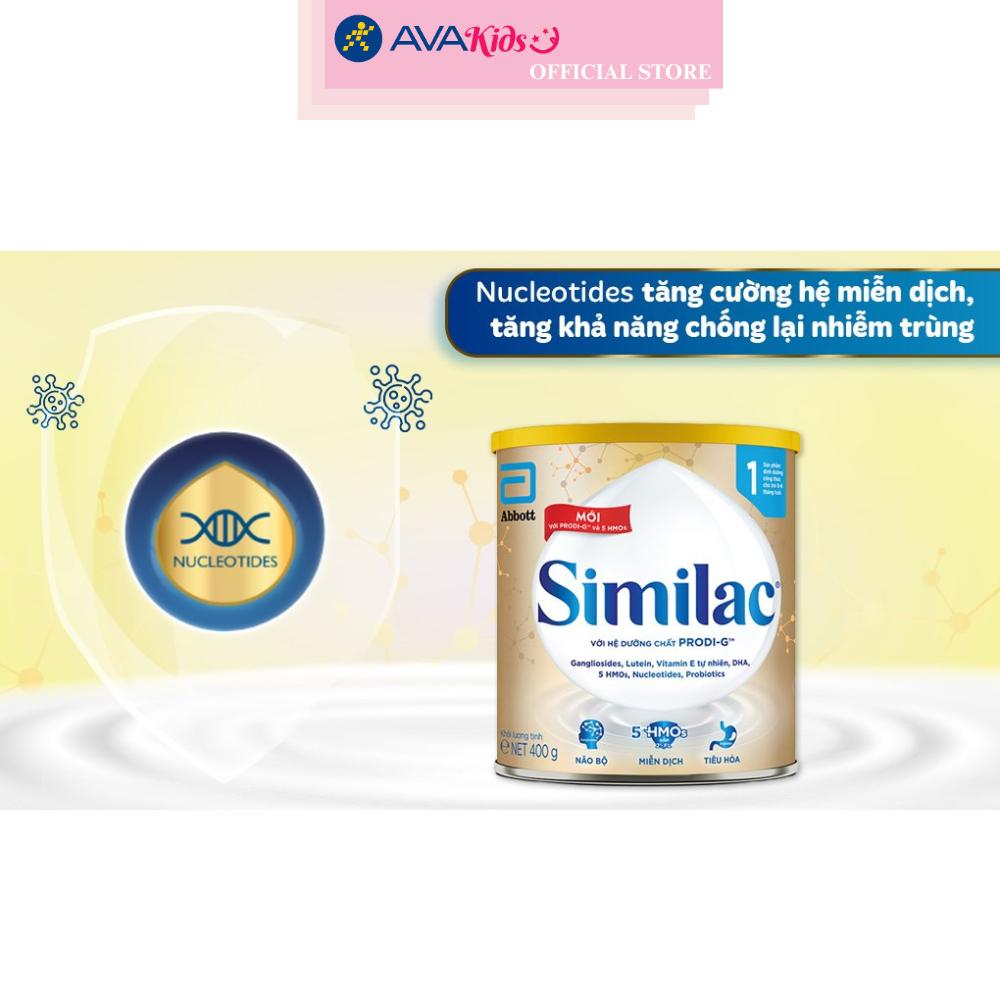 Sữa bột Similac 5G số 1 400g (0 - 6 tháng)