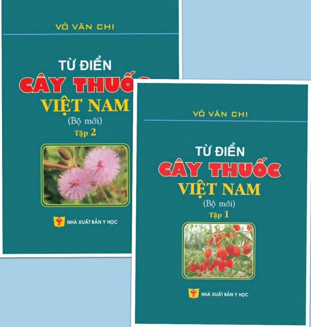 Sách - Từ điển Cây thuốc Việt Nam 2021 (Trọn bộ 2 tập, sách in hình ảnh mầu)