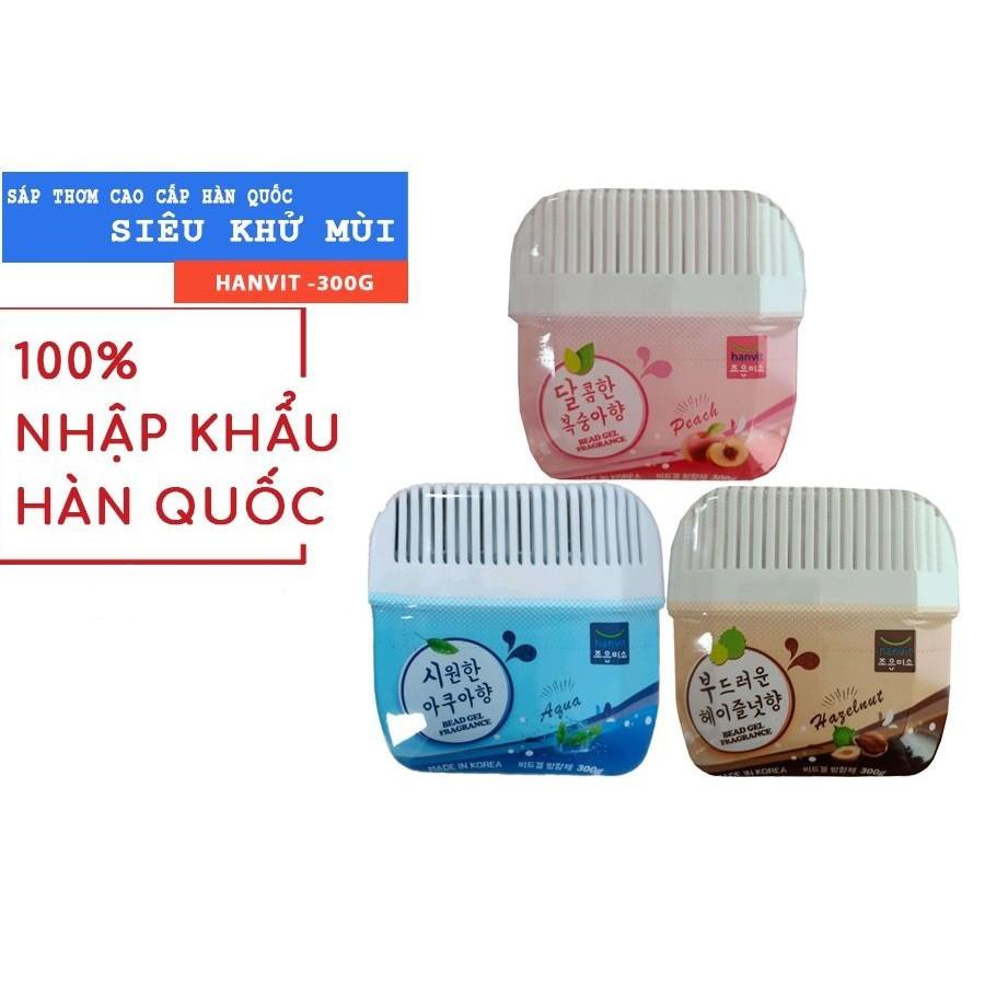 Sáp thơm cao cấp Hàn Quốc Hanvit 300g khử mùi hiệu