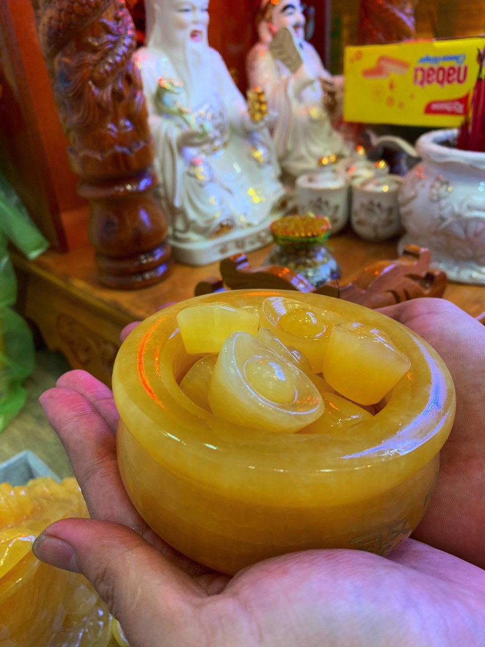 Bát TỤ Bảo Chiêu Tài Lộc Phong Thủy Ngọc Hoàng Long