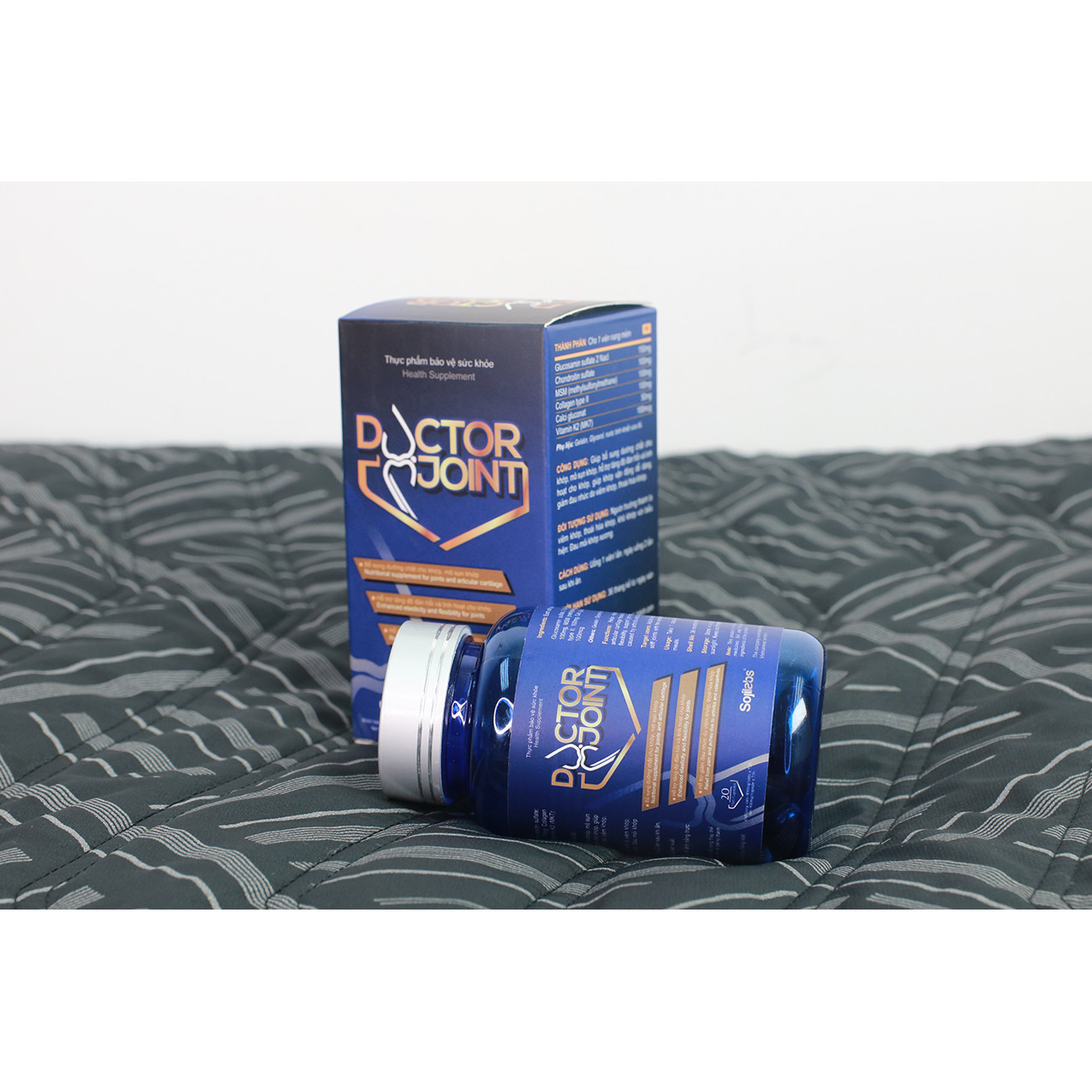 Viên Uống Hỗ Trợ Xương Khớp DOCTOR JOINT giảm đau nhức xương khớp, ngăn ngừa thoái hóa khớp, phục hồi mô khớp - Hộp 20 viên
