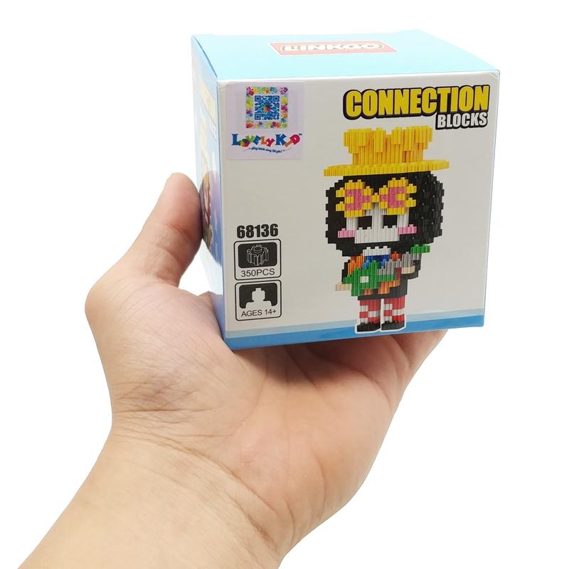 Đồ Chơi Lắp Ráp Mô Hình Nhân Vật One Piece - LinkGo 68136 - Brook